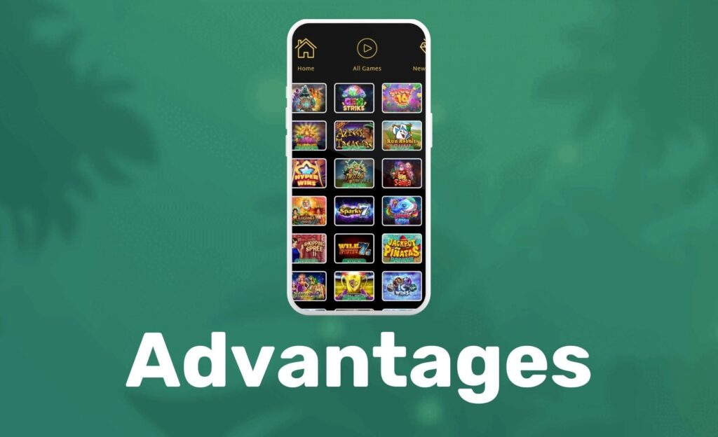Ozwin Casino Advantages of mobile app