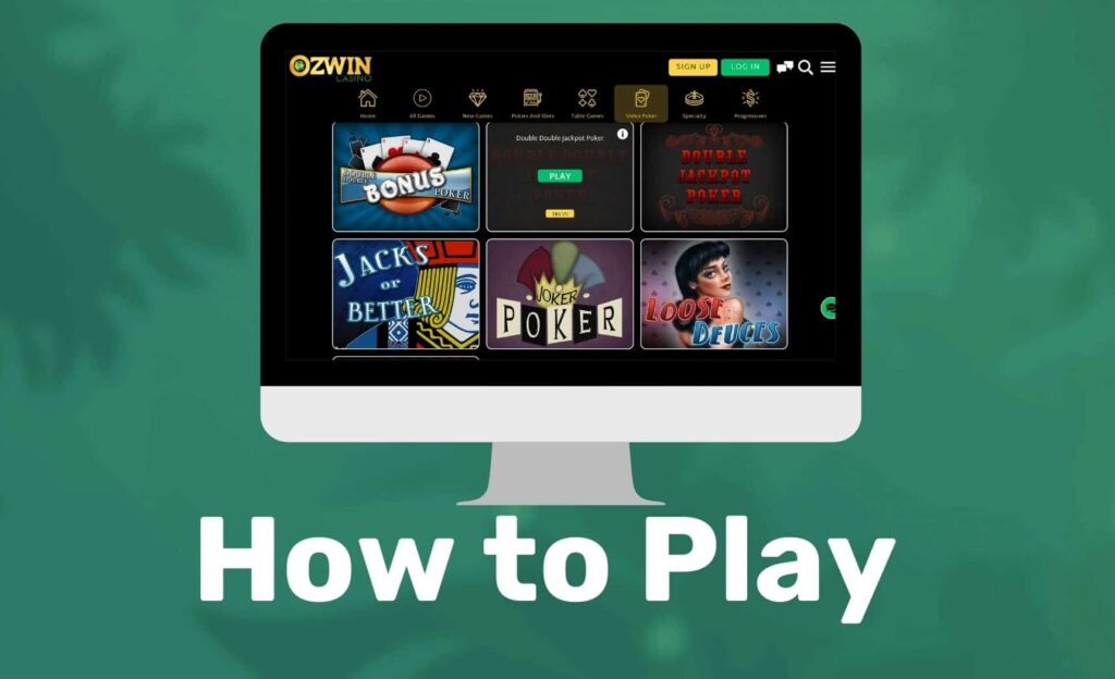 Ozwin Casino Australia How to Play games