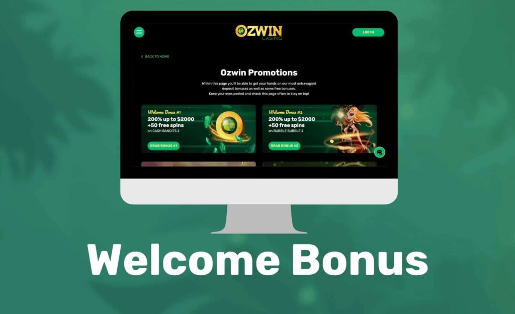 Ozwin Casino Welcome Bonus Overview in Australia