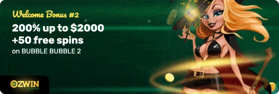 welcome bonus 2 in casino